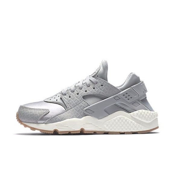 NEW Nike Air Huarache Run Premium Wolf Grey sz 8 - Picture 8 of 8